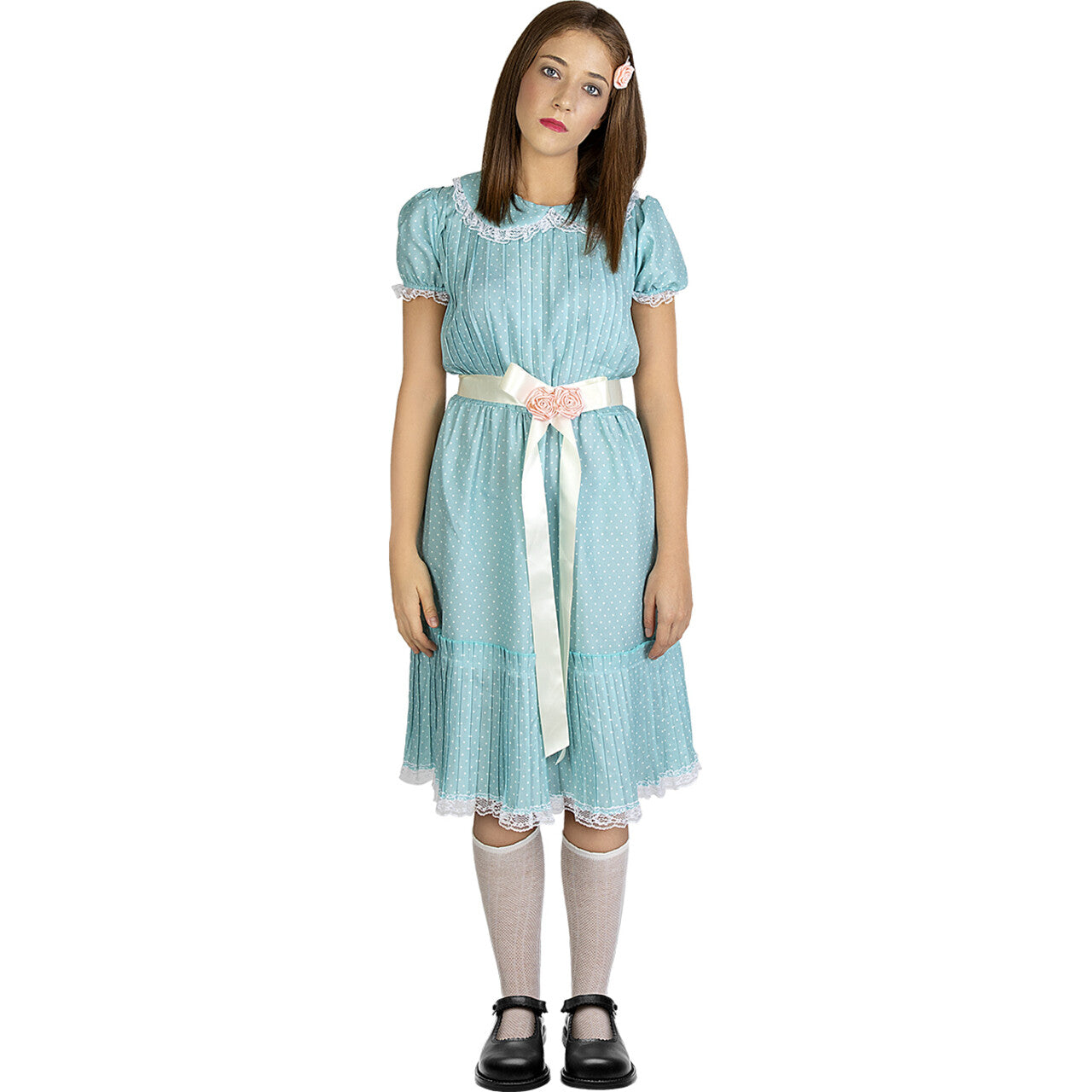 Op deze afbeelding zie je een Kostuums, van het merk Funidelia. Daisy Blue Kom Je Spelen Vrouw Kostuum