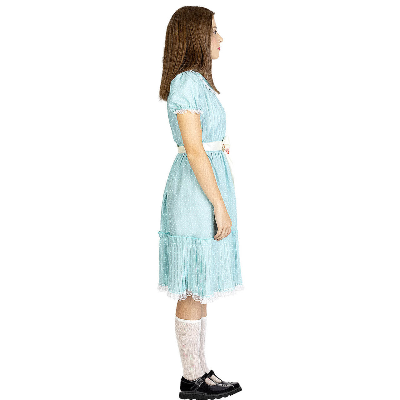 Op deze afbeelding zie je een Kostuums, van het merk Funidelia. Daisy Blue Kom Je Spelen Vrouw Kostuum