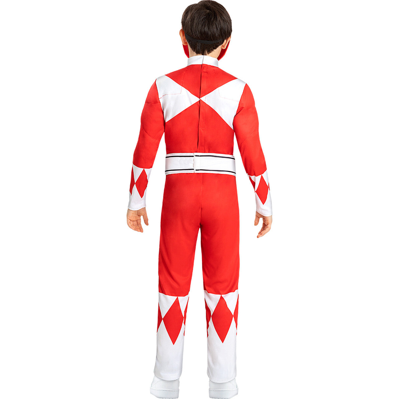 Op deze afbeelding zie je een Kostuums, van het merk Funidelia. Power Ranger™ Jason Rood Kind Kind Kostuum