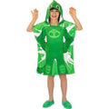 Gekko Poncho Pj Masks Groen Handdoek Kind Kostuum