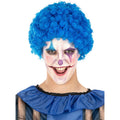 Clown Perücke Blau