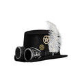 Steampunk Hoed Met Veer