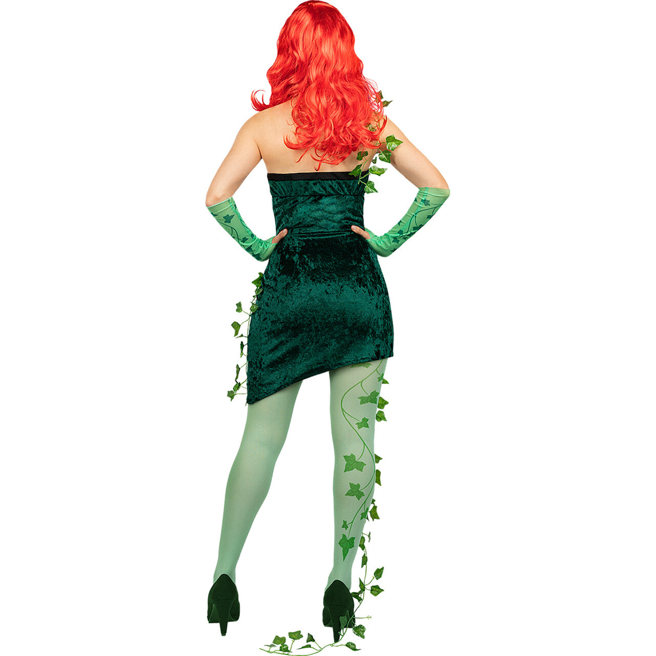 Op deze afbeelding zie je een Kostuums, van het merk Funidelia. Eco Terrorist Poison Ivy Vrouw Kostuum