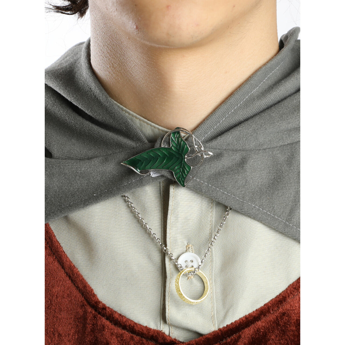 Op deze afbeelding zie je een Accessoires, van het merk Funidelia. The Lord Of The Rings Ketting Met Ring The One