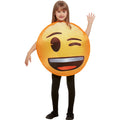 Knipoog Emoji Kind Kostuum