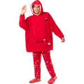 Hoodie Douillette Elmo Rue Sésame Unisexe