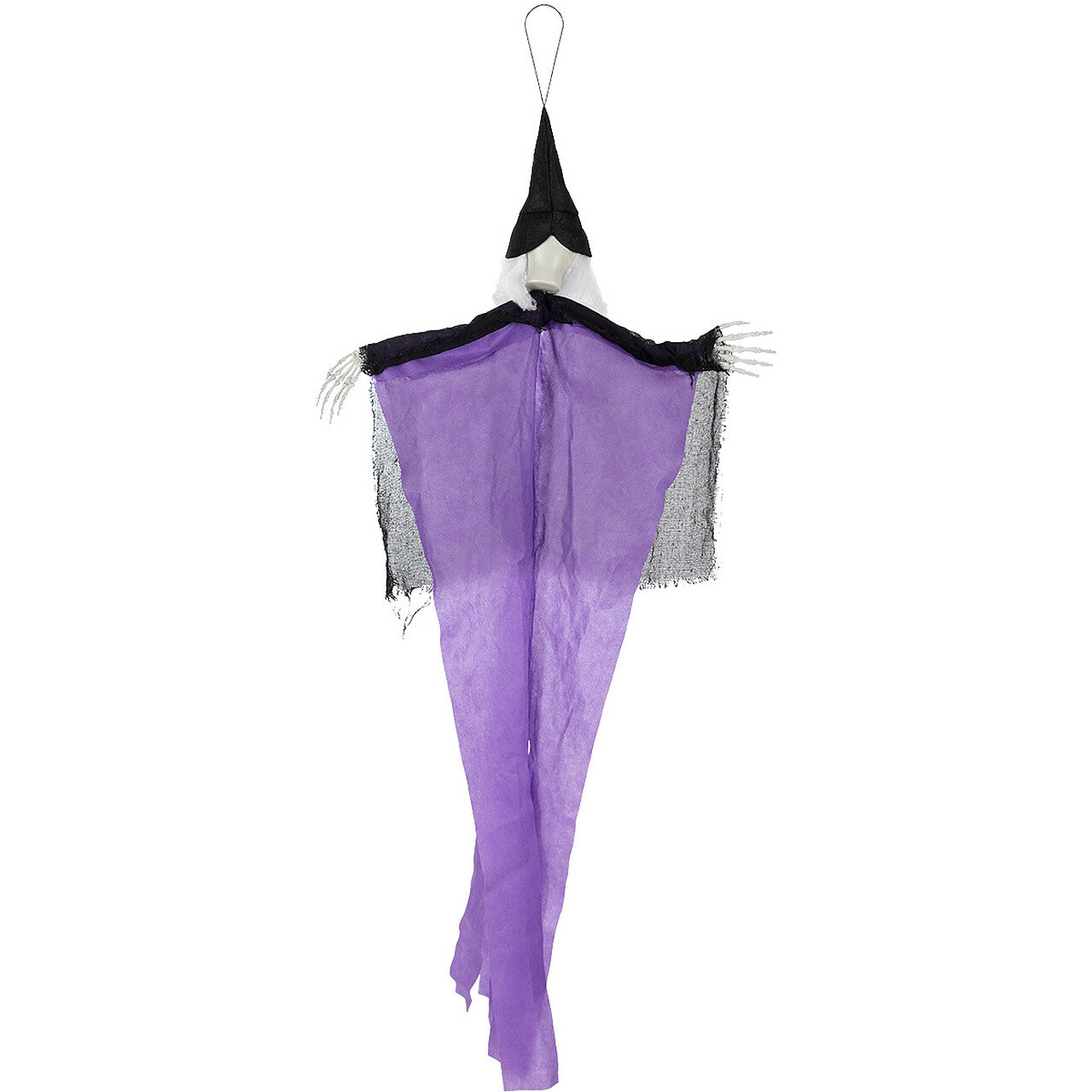 Op deze afbeelding zie je een Decoratie, van het merk Funidelia. Scary Witch Decoratie