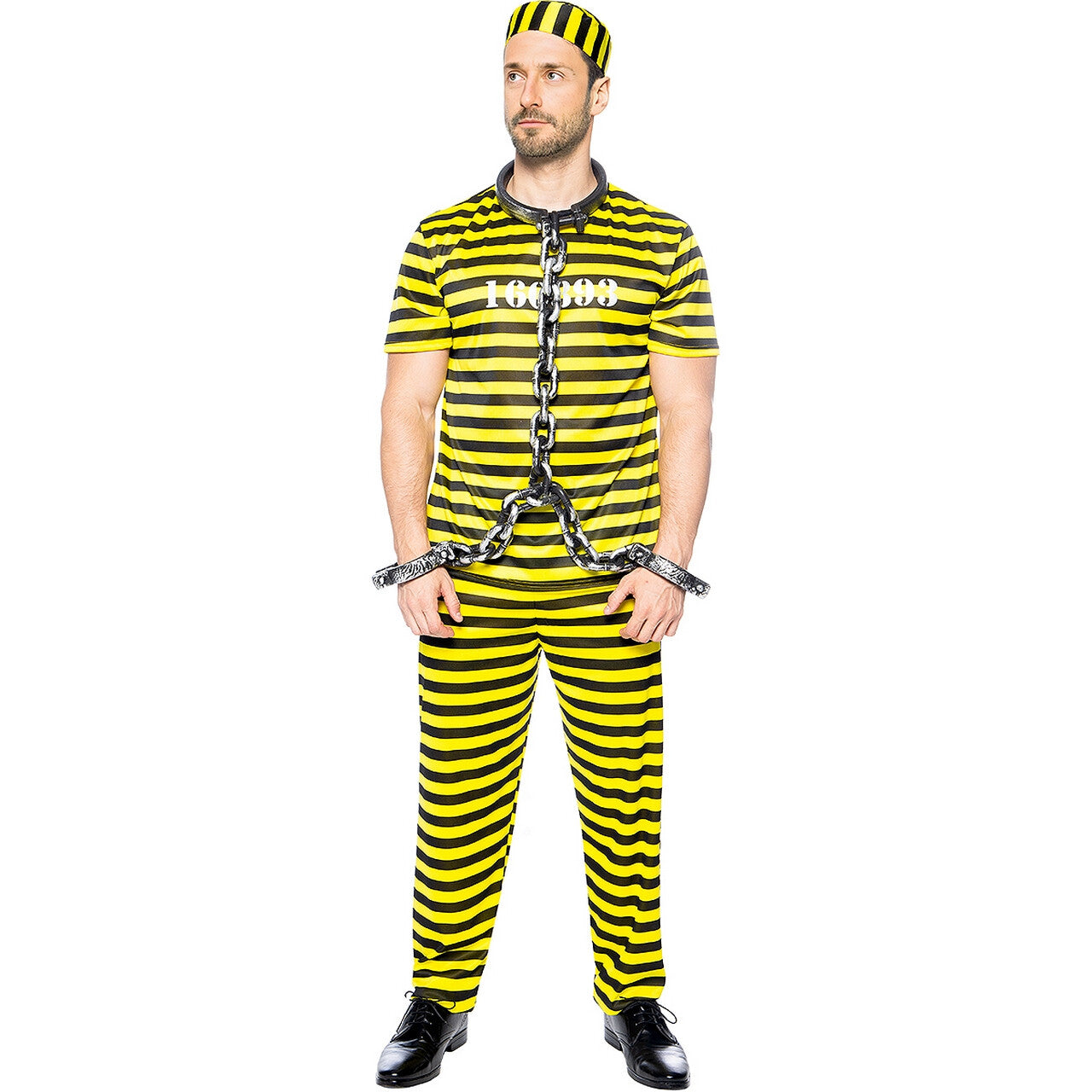 Op deze afbeelding zie je een Kostuums, van het merk Funidelia. Zware Jongen Boef Kostuum