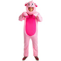 Vrolijk Roze Varken Onesie Kostuum