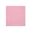 16 Serviettes Rose Bébé 33x33cm