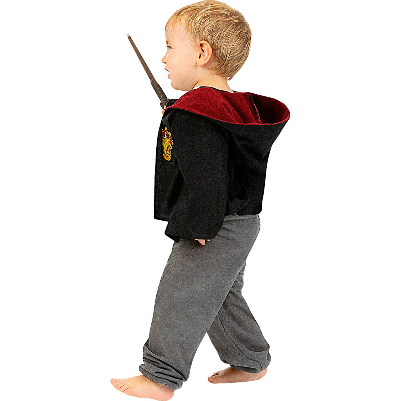 Op deze afbeelding zie je een Kostuums, van het merk Funidelia. Mini Tovenaarsleerling Harry Potter Kleuterschool Uniform Kind Kostuum