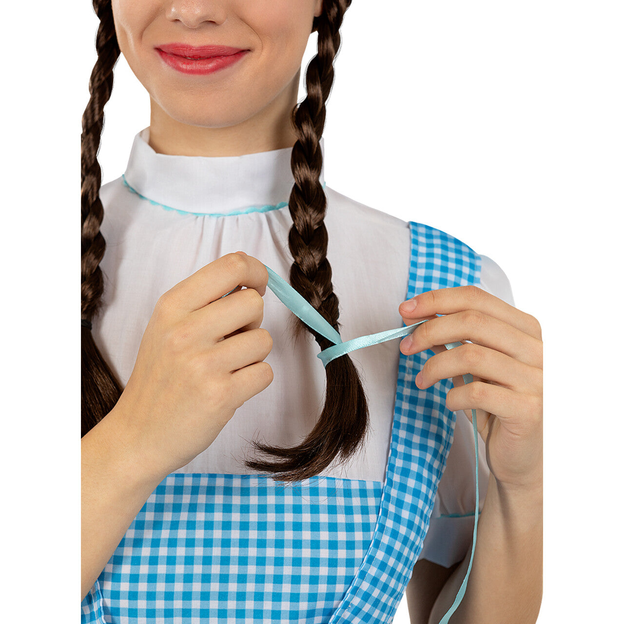 Op deze afbeelding zie je een Kostuums, van het merk Funidelia. Dorothy Drie Keer Klikken The Wizard Of Oz Vrouw Kostuum