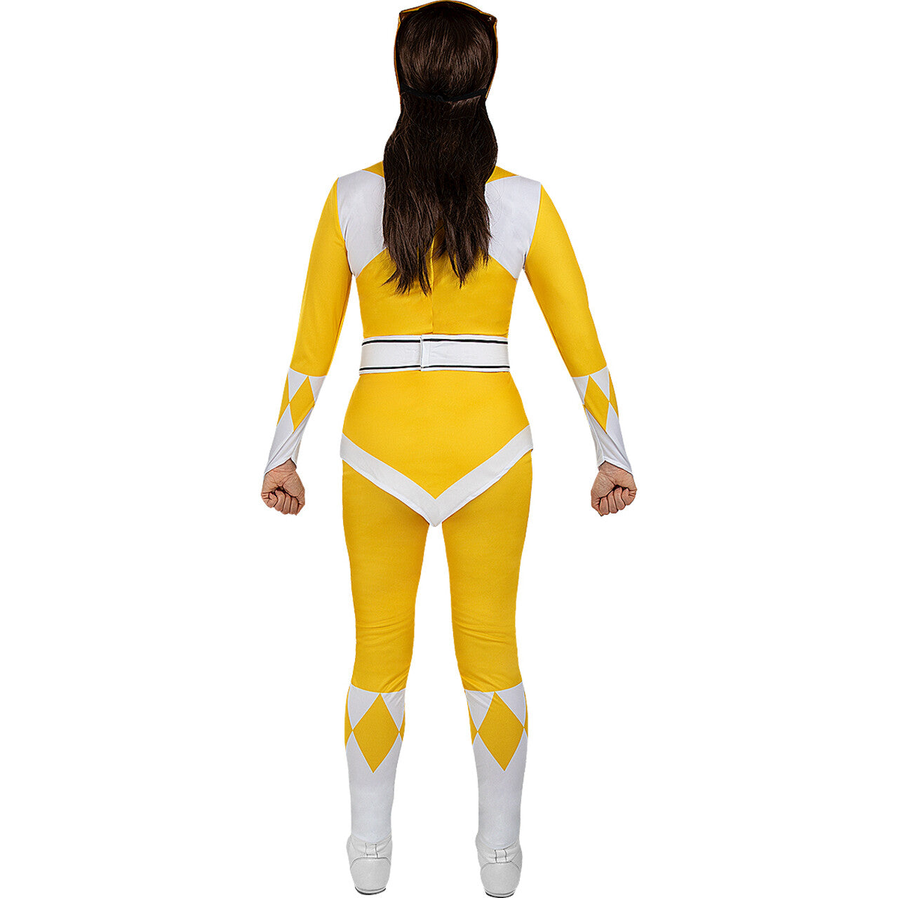 Op deze afbeelding zie je een Kostuums, van het merk Funidelia. Trini Kwan Gele Power Ranger Vrouw Kostuum