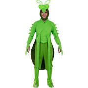 Op deze afbeelding zie je een Kostuums, van het merk Funidelia. Knalgroene Sprinkhaan Tjirpende Krekel Kostuum