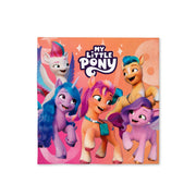 Op deze afbeelding zie je een Decoratie, van het merk Funidelia. 16 Servetten My Little Pony 33 X 33cm