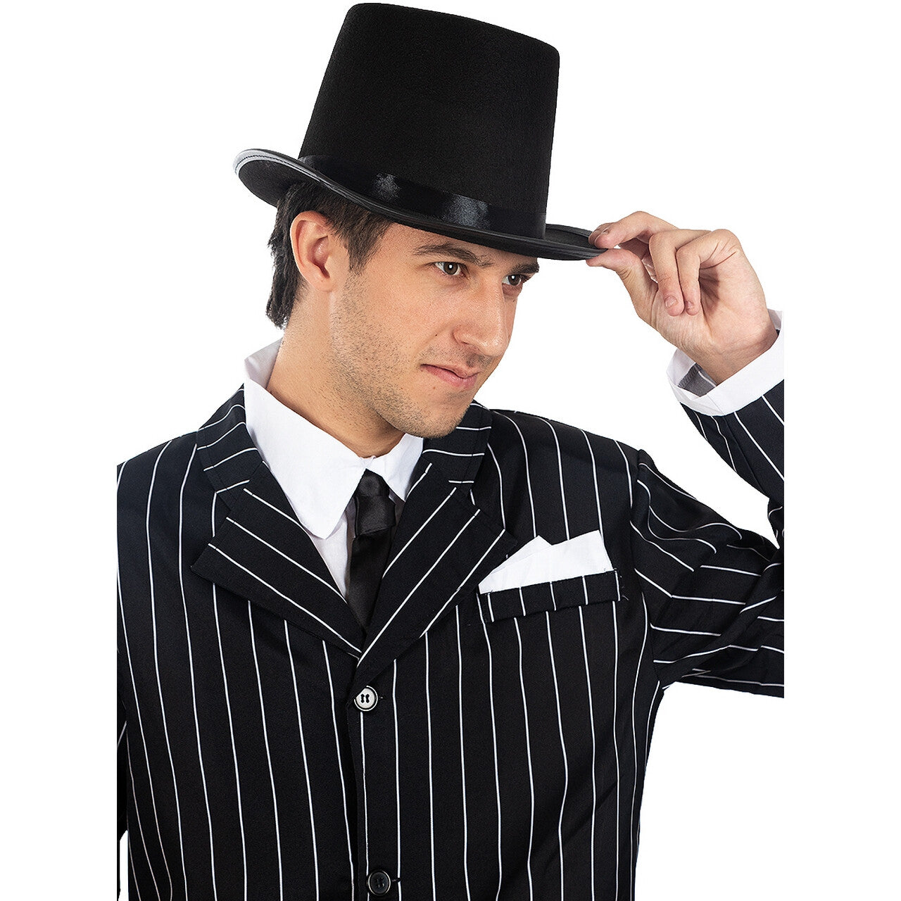Op deze afbeelding zie je een Accessoires, van het merk Funidelia. Zwarte Maffia Hoed Al Cap On