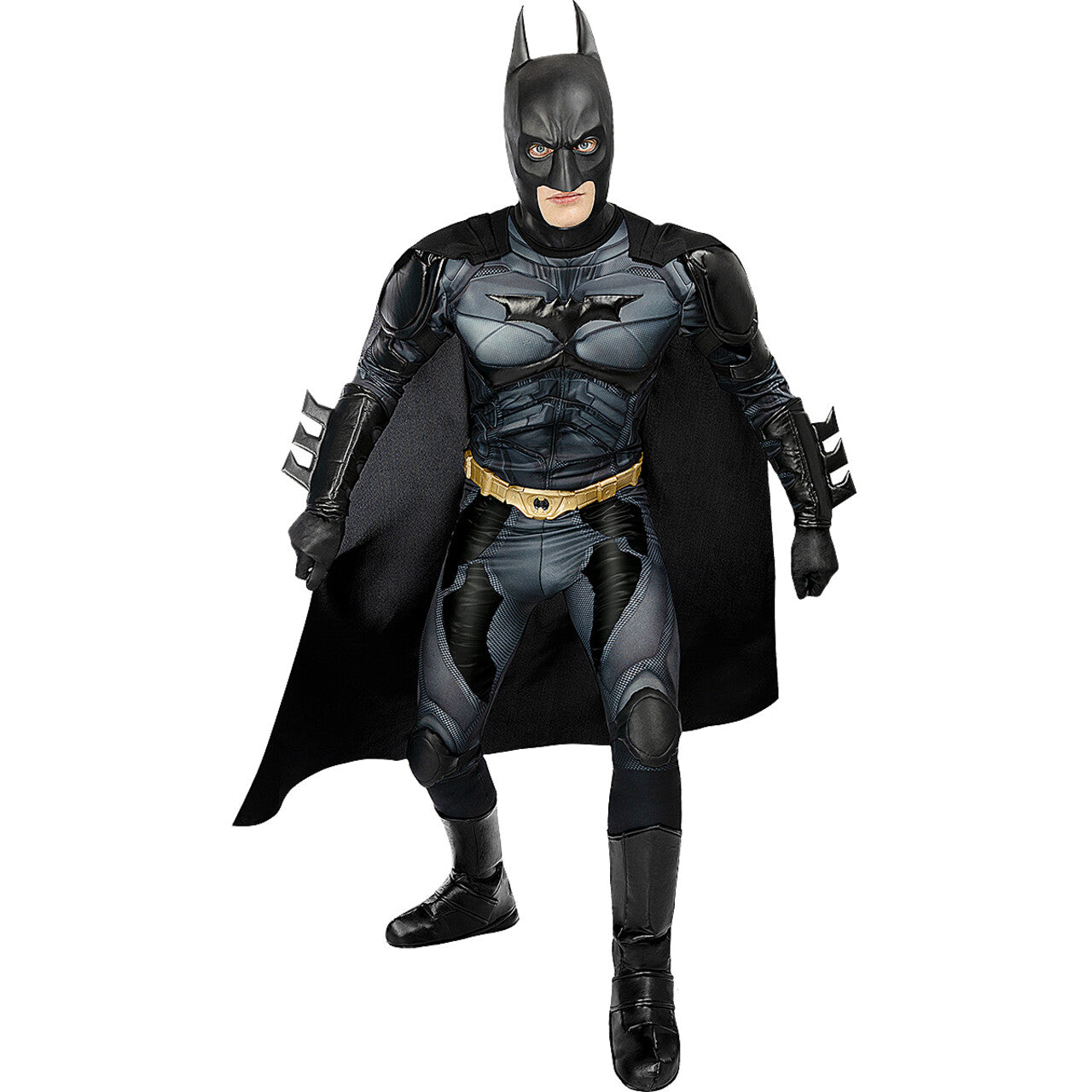 Op deze afbeelding zie je een Kostuums, van het merk Funidelia. The Dark Knight Batman Diamond Edition Kostuum