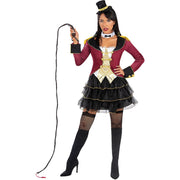 Op deze afbeelding zie je een Kostuums, van het merk Funidelia. Ringmeesteres Circus Funhouse Vrouw Kostuum