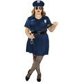 Femme Policier Séduisante Mais Stricte Costume