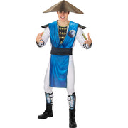 Op deze afbeelding zie je een Kostuums, van het merk Funidelia. Raiden Mortal Kombat Man Kostuum
