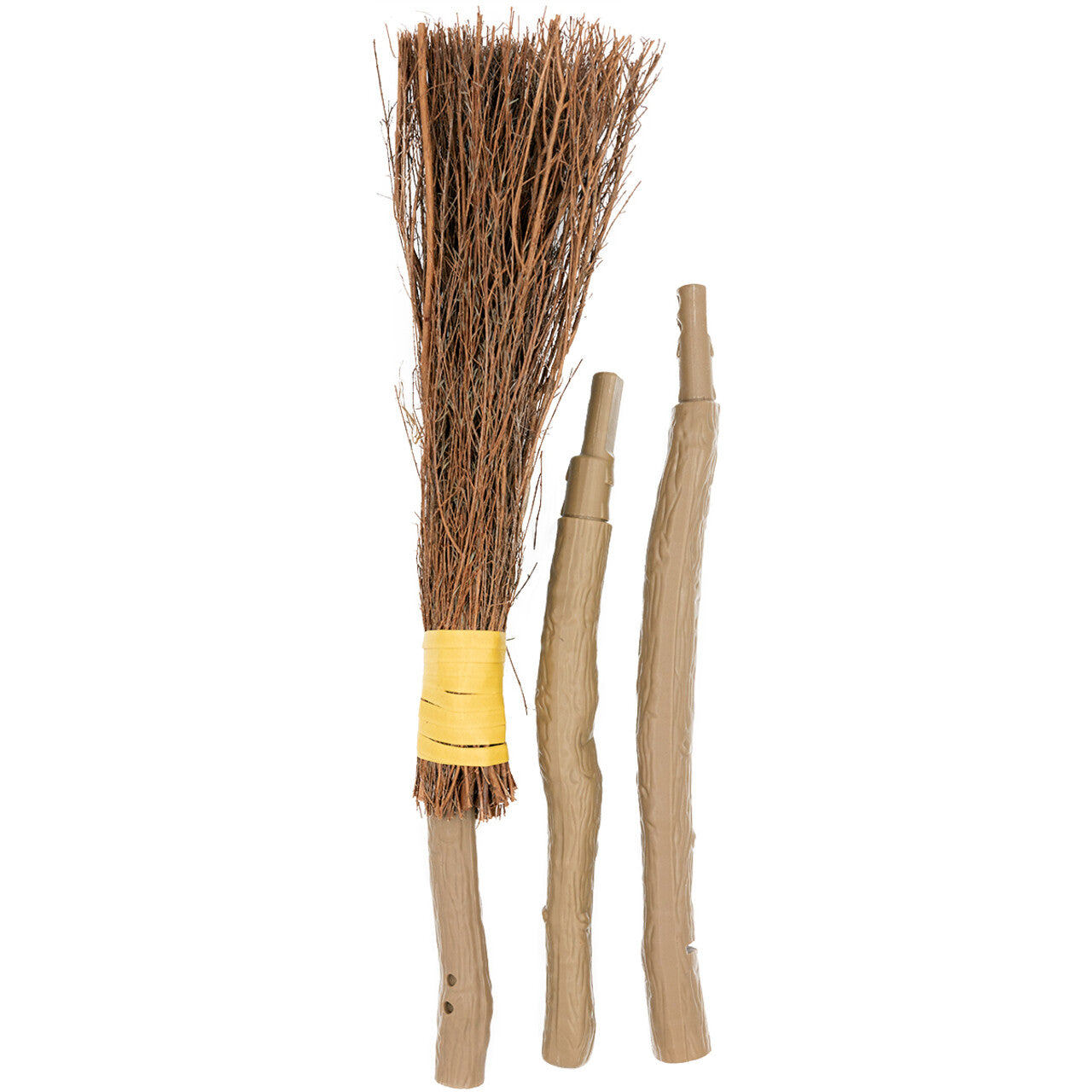 Op deze afbeelding zie je een Accessoires, van het merk Funidelia. Driedelige Bezemsteel Vliegende Heks