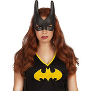 Op deze afbeelding zie je een Accessoires, van het merk Funidelia. Zwart Batgirl Masker