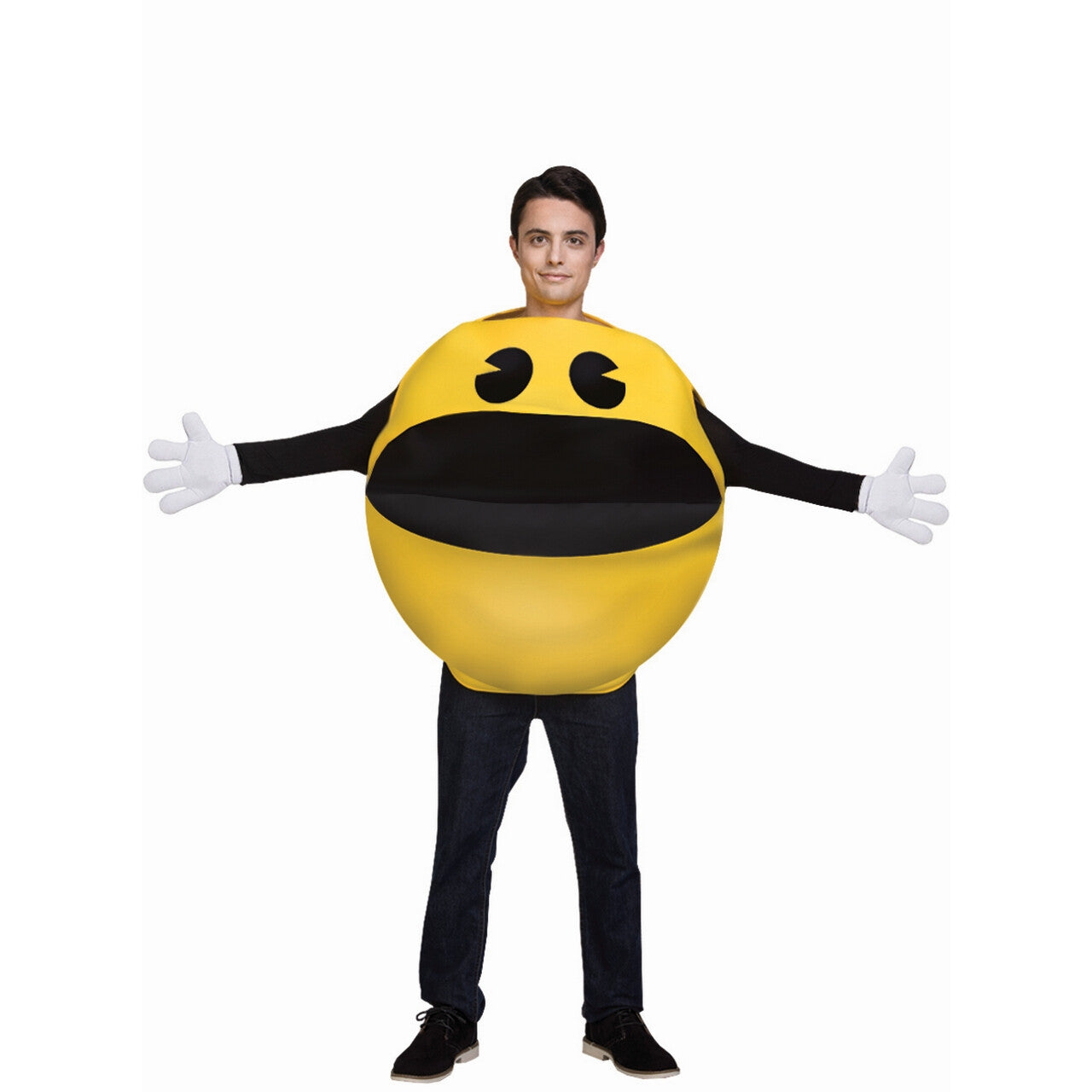Op deze afbeelding zie je een Kostuums, van het merk Funidelia. Hap Hap Pacman Kostuum