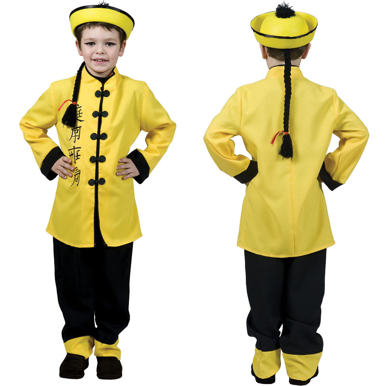 Op deze afbeelding zie je een Kostuums, van het merk Funny Fashion. Shi Take China Jongen Kostuum