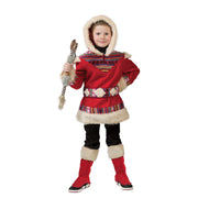 Op deze afbeelding zie je een Kostuums, van het merk Funny Fashion. Eskimo Nanook Kind Kostuum
