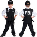 Arrestation Fbi Noir Costume