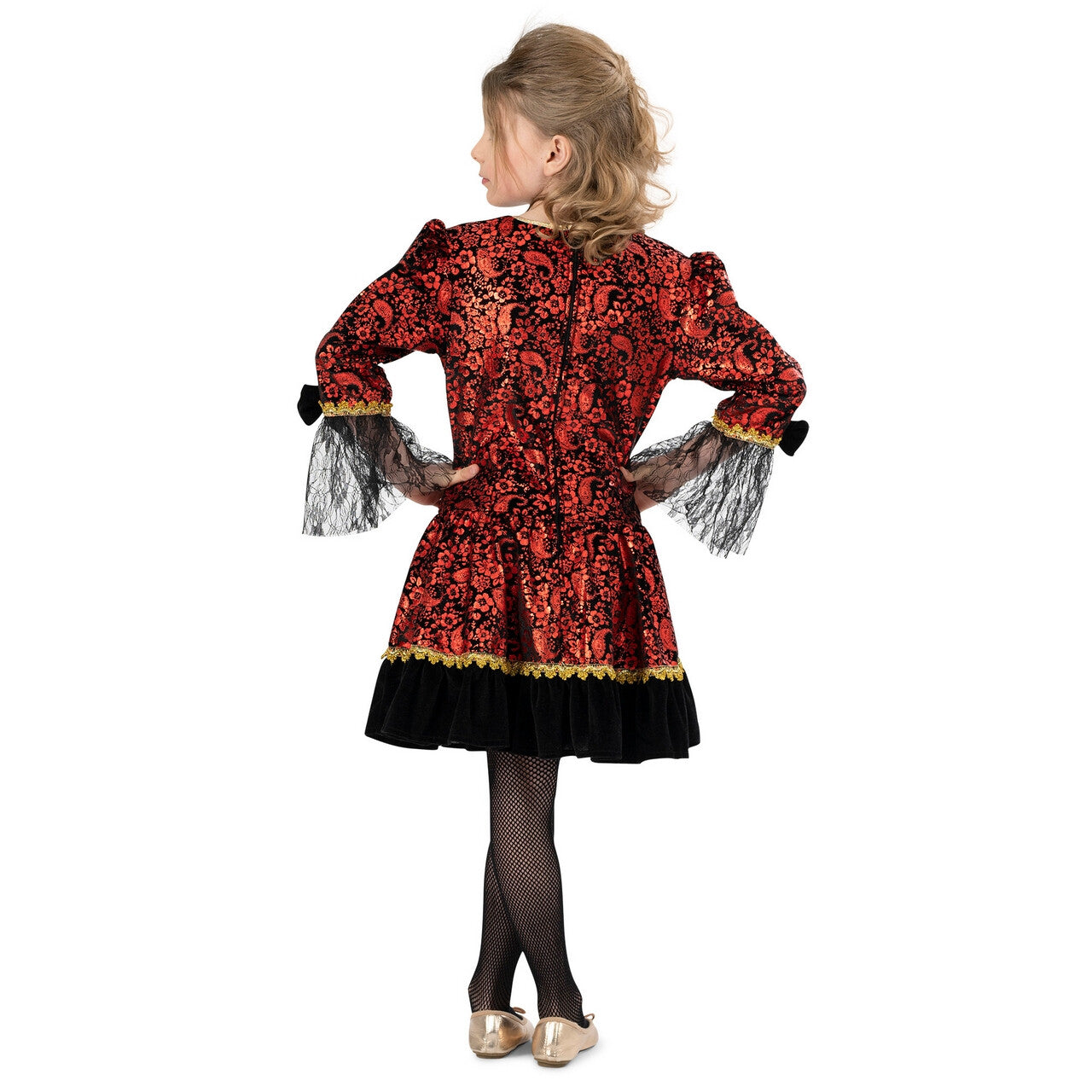 Op deze afbeelding zie je een Kostuums, van het merk Funny Fashion. Jonge Edele Dame Marissa Meisje Kostuum