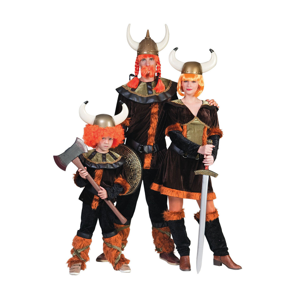 Op deze afbeelding zie je een Kostuums, van het merk Funny Fashion. Viking Victor Kostuum Jongen