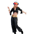 Jasmijn Topje Buikdanseres Zwart Vrouw