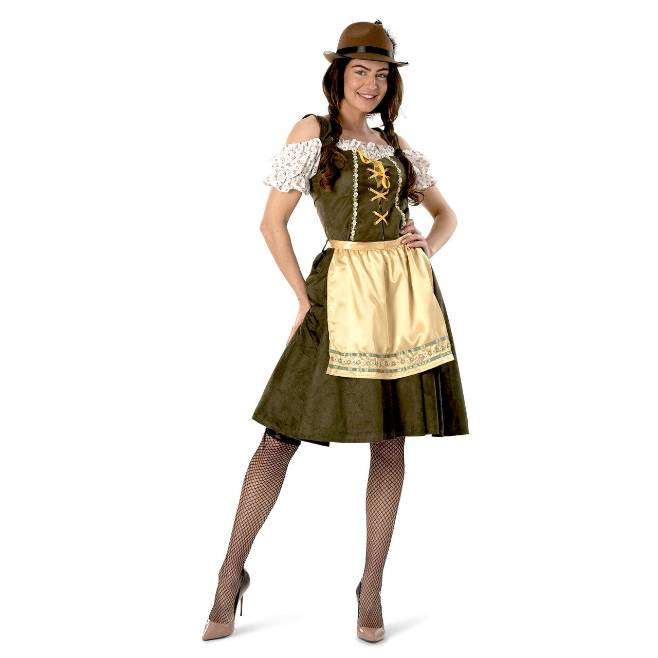Op deze afbeelding zie je een Kostuums, van het merk Funny Fashion. Best Op Oktoberfest Beatrijs Vrouw Kostuum