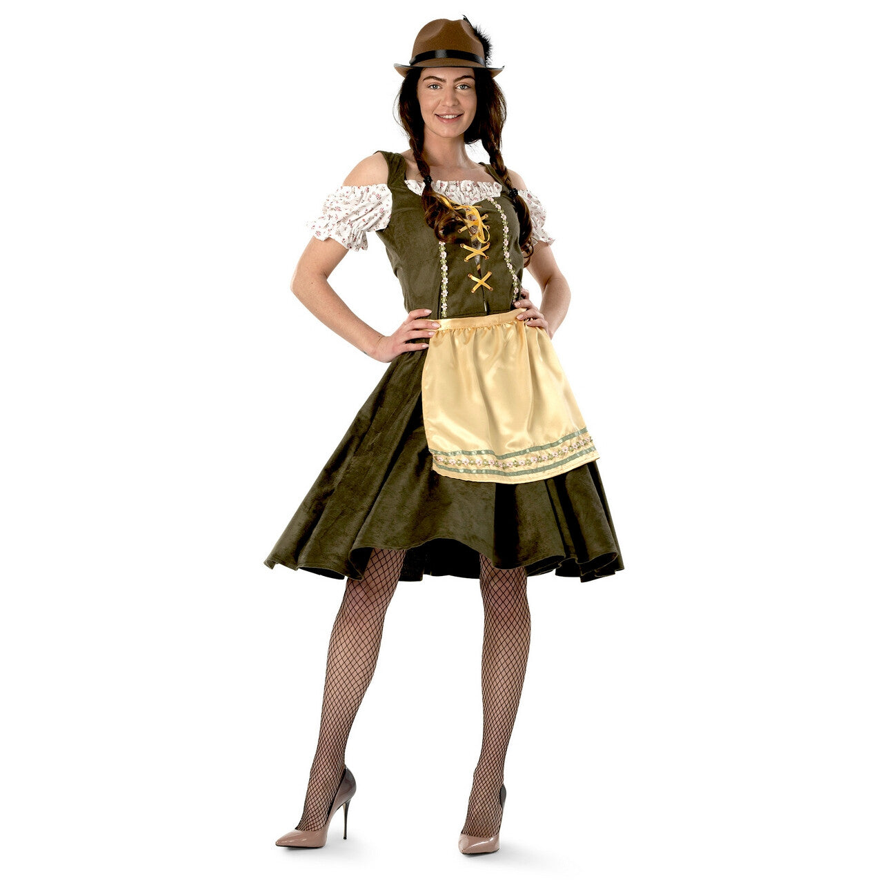 Op deze afbeelding zie je een Kostuums, van het merk Funny Fashion. Best Op Oktoberfest Beatrijs Vrouw Kostuum