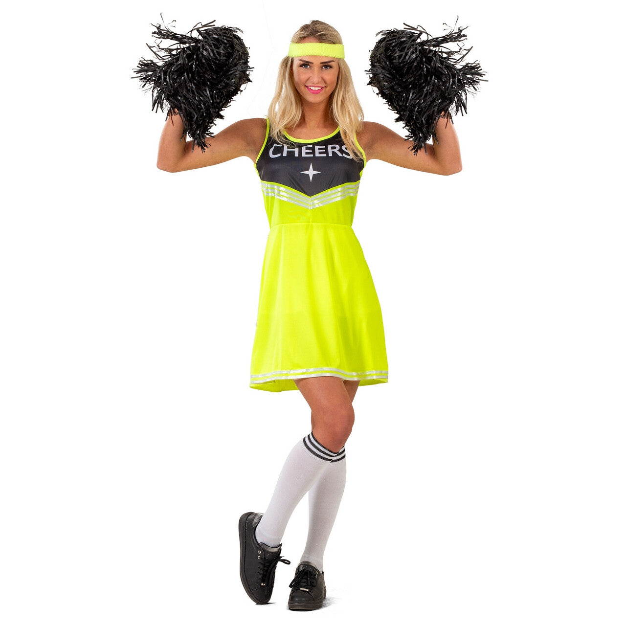 Op deze afbeelding zie je een Kostuums, van het merk Funny Fashion. Cheer Dress Camilla Vrouw