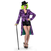 Op deze afbeelding zie je een Kostuums, van het merk Funny Fashion. Haha Joker Jessy Vrouw