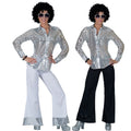 Funkelndes Disco-Hemd