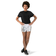 Op deze afbeelding zie je een Kostuums, van het merk Funny Fashion. Sportief Zilveren Short Broekje Vrouw