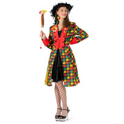 Op deze afbeelding zie je een Kostuums, van het merk Funny Fashion. Carnaval Limburg Jas Vrouw