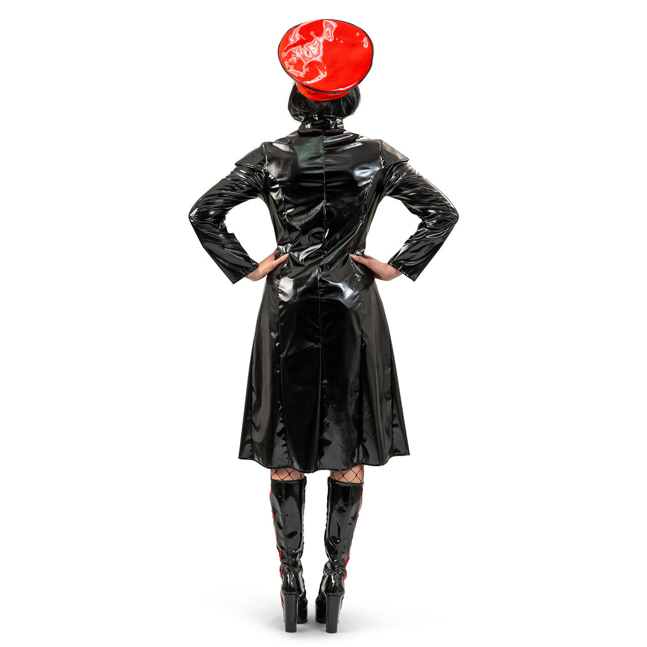 Op deze afbeelding zie je een Kostuums, van het merk Funny Fashion. Bad Fetish Girl Vrouw Kostuum