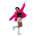 Veste Duveteuse Rose