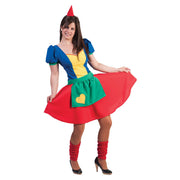 Op deze afbeelding zie je een Kostuums, van het merk Funny Fashion. Kleurige Sprookjesboek Jurk Vrouw