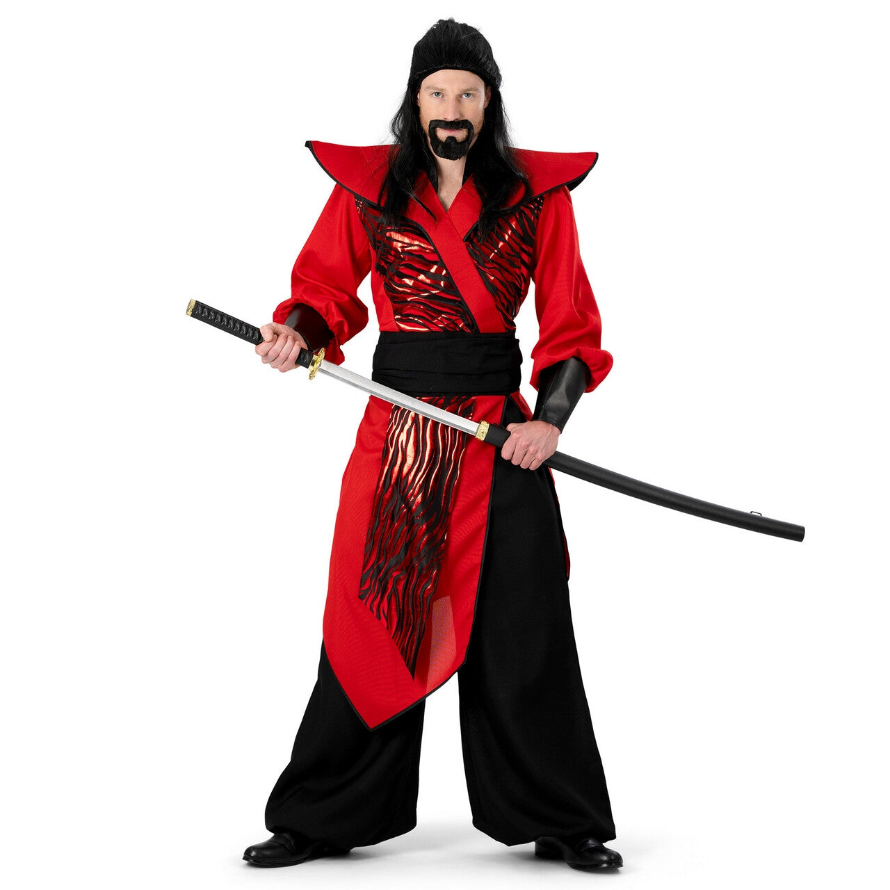 Op deze afbeelding zie je een Kostuums, van het merk Funny Fashion. Rechterhand Van De Sultan Jafar Man Kostuum