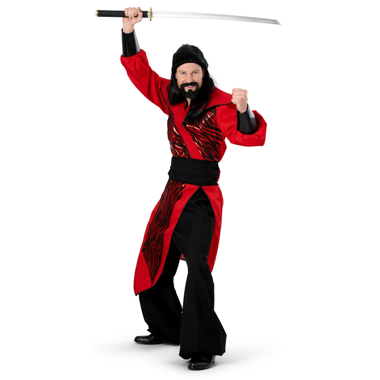 Op deze afbeelding zie je een Kostuums, van het merk Funny Fashion. Rechterhand Van De Sultan Jafar Man Kostuum