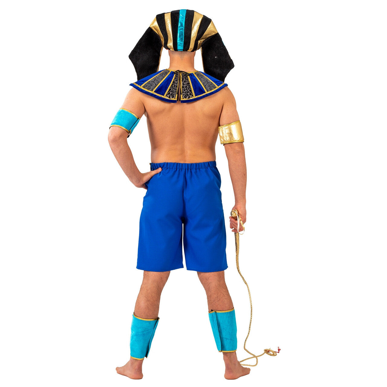 Op deze afbeelding zie je een Kostuums, van het merk Funny Fashion. Egyptische Koning Maya Man Kostuum