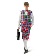Op deze afbeelding zie je een Kostuums, van het merk Funny Fashion. Ontzettende Slimme Nerd Nigel Man Kostuum