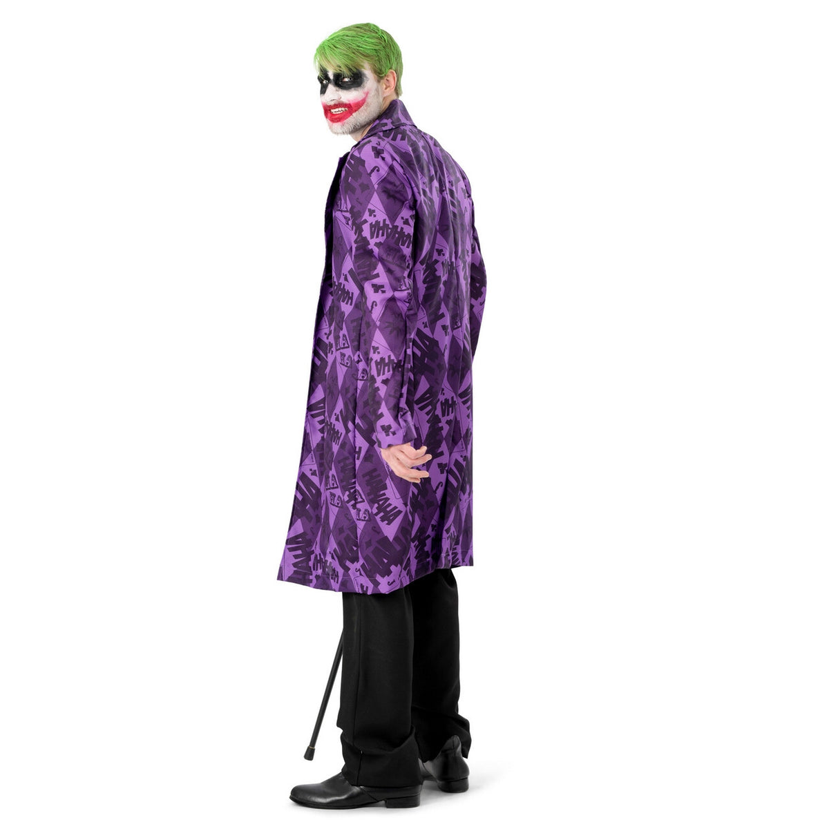 Op deze afbeelding zie je een Kostuums, van het merk Funny Fashion. Ondeugende Joker Jeffrey Man Kostuum