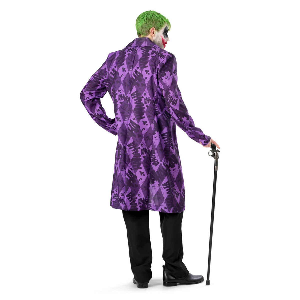 Op deze afbeelding zie je een Kostuums, van het merk Funny Fashion. Ondeugende Joker Jeffrey Man Kostuum