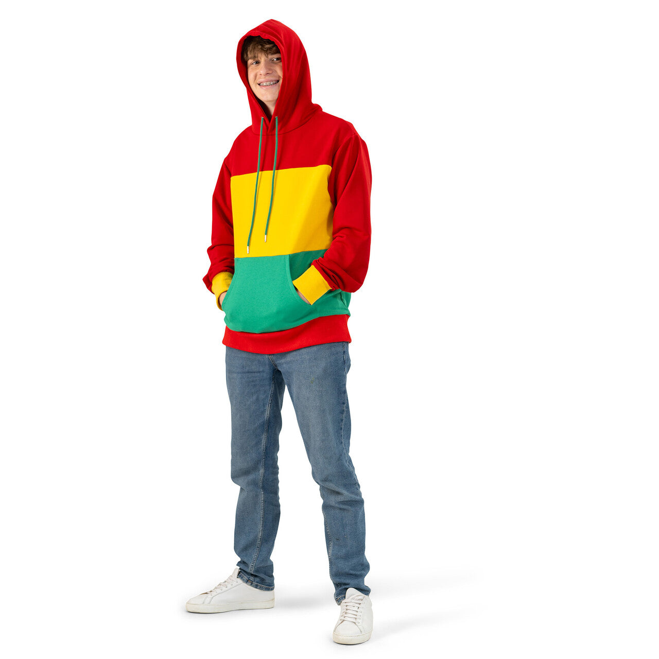 Op deze afbeelding zie je een Kostuums, van het merk Funny Fashion. Vasteloavend Trui Man